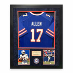 Josh Allen // Buffalo Bills // Autographed Jersey + Framed