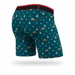 Classic Boxer Brief Print // Home For The Holidays Cascade (XS)
