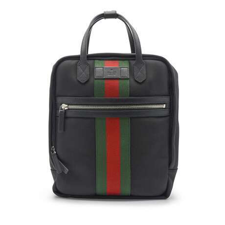 Gucci Techno Canvas Nylon Backpack // 619748-1060 // Store Display