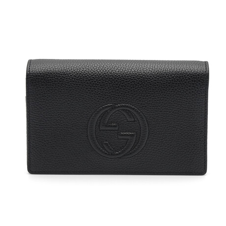 Gucci Soho Leather Clutch // 598211-1000 // Store Display