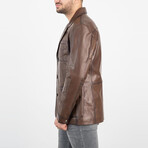 Finn Genuine Leather Jacket // Camel (2XL)