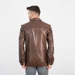 Finn Genuine Leather Jacket // Camel (XS)