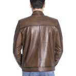 Greyson Genuine Leather Jacket // Camel (S)