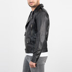 Chase Genuine Leather Jacket // Black (M)