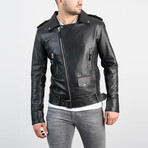 Chase Genuine Leather Jacket // Black (L)