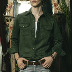 Rios Overshirt // Olive Green (S)