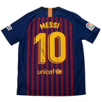 Lionel Messi // Autographed FC Barcelona Jersey