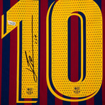 Lionel Messi // Autographed FC Barcelona Jersey