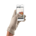 Touchscreen Gloves // Sandstone (Small/Medium)