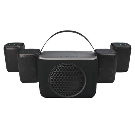 Rocksteady Stadium 4.1 Speaker Pack With 4 Speakers And A Subwoofer
