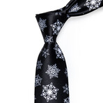 Francis Handmade Silk Tie // Black