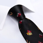 Nicholas Handmade Silk Tie // Black