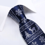 Miracle Handmade Silk Tie // Navy