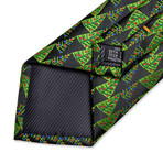 Shiloh Handmade Silk Tie // Green