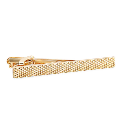 Giza Crafted Tie Clip // Gold