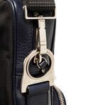 Dior Homme Zipper Logo Messengers Crossbody Bag