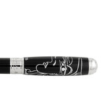 S.T. Dupont // Line D Picasso Palladium + Black Lacquer Limited Edition Ballpoint Pen // 415046 // New