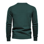 Knit Sweater // Green (L)