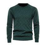 Knit Sweater // Green (L)