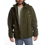 Zach Long Cotton Jacket // Army Green (M)