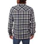 Terrell Flannel Shirt // Navy (S)