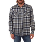 Terrell Flannel Shirt // Navy (L)