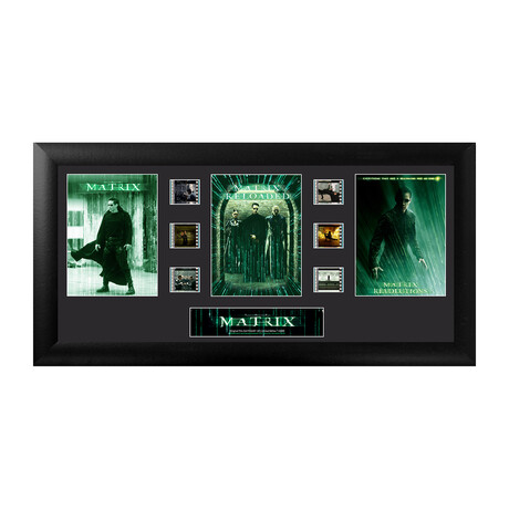 The Matrix Trilogy // FilmCells Presentation // Backlit LED Frame