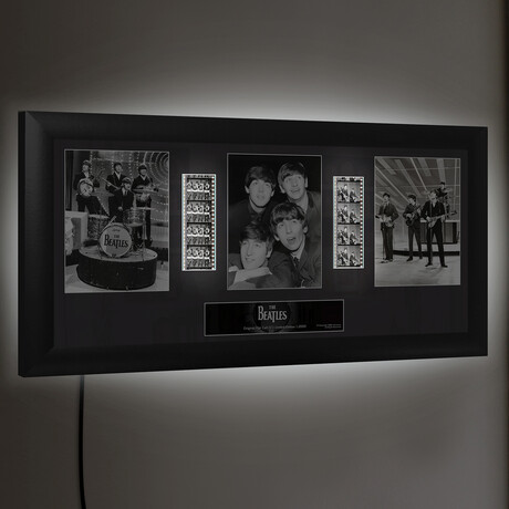 The Beatles Framed Trio Back-Lit Framed FilmCells Wall Art Display