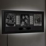 The Beatles // Framed Trio Back-Lit Framed FilmCells Wall Art Display