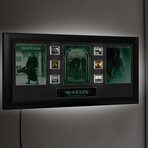 The Matrix Trilogy // FilmCells Presentation with Backlit LED Frame
