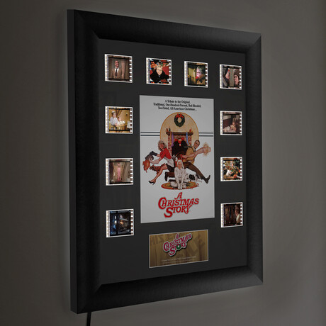 A Christmas Story // Mini Montage FilmCells Presentation with Backlit LED Frame