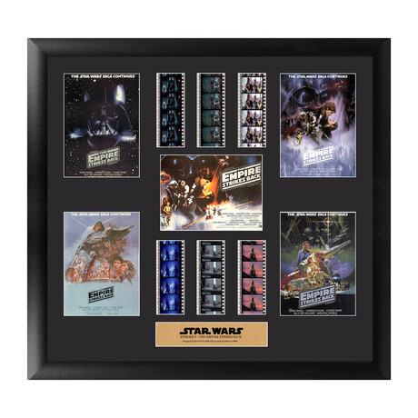 Star Wars Episode V: Empire Strikes Back // Limited Edition Montage // Backlit LED Frame