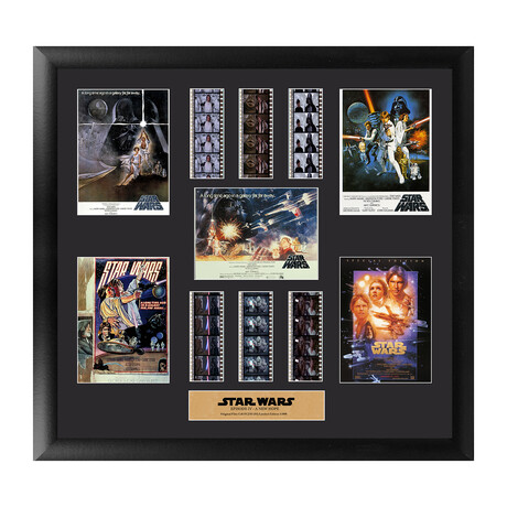 Star Wars IV: A New Hope //  Limited Edition Montage // Backlit LED Frame