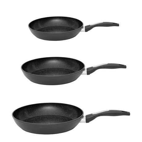 Essentials 3pc Non-stick Fry Pan Set            