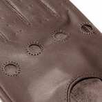 Driver Gloves // Brown (Small)