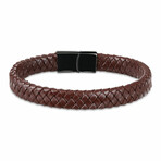 Leather Bracelet // Brown (Small)