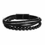 Stack Bracelet // Black (Small)