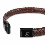 Leather Bracelet // Brown (Small)