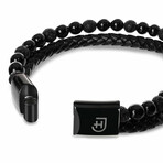 Stone Bracelet // Black (Small)