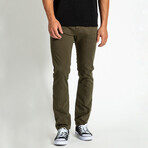 Barfly Slim Denim Jeans // Grape Leaf (32WX34L)