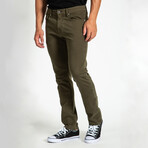 Barfly Slim Denim Jeans // Grape Leaf (38WX34L)