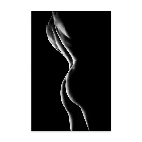 Nude Woman Bodyscape VI Print On Acrylic Glass by Johan Swanepoel