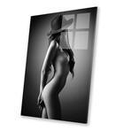 Nude Woman With A Hat Print // Johan Swanepoel (16"H x 24"W x 0.25"D)