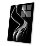Nude Woman Bodyscape XXIX-B Print on Acrylic Glass by Johan Swanepoel