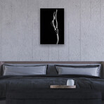Bodyscape Nude Woman Standing Print On Acrylic Glass by Johan Swanepoel