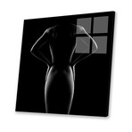Nude Woman Bodyscape 53 Print On Acrylic Glass by Johan Swanepoel