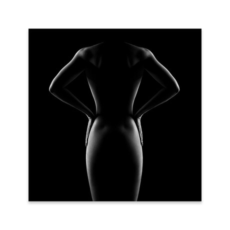 Nude Woman Bodyscape 53 Print On Acrylic Glass by Johan Swanepoel