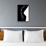 Nude Black Versus White II Print on Acrylic Glass by Johan Swanepoel