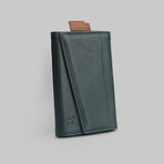 Leather Speed Wallet // Green