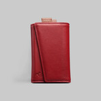 Leather Speed Wallet // Red